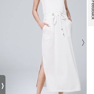 WHBM Terri cloth dress. Size large only. True to size.